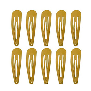 Motanar 50 Pack of Snap Hair Clips Hair Barrettes for Kids, Girls and Women, 50 mm (Skin)