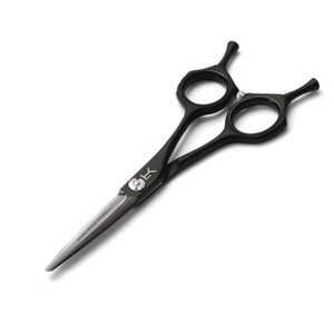 Very Sharp Kobaruto Rebel - 440c Silver Black Cobalt 5" Hairdressing Shears for Stylists and Barbers