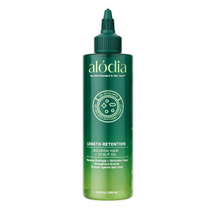ALODIA Nourish & Grow Hair and Scalp Treatment - Avocado Oil & Rosemary Pre-Shampoo and Hot Oil for All Hair Types - 8 oz