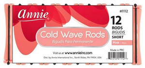 3 Packs of Annie Cold Wave Rods(Short) #1112 12Pcs/Pack