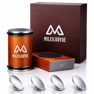 Knife Sharpener Tool Rolling Knife Sharpener Kit, Ceramic Disc Sharpeners Are Used,15°&20° Magnetic Inclination Angles Making Sharpening Easier,for G