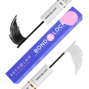 BEPHOLAN Lash Bond and Seal, DIY Eyelash Extension Bond & Seal, Lash Glue Mascara Infused with Biotin & Vitamin ESuper Strong Hold & Latex Free, Sui