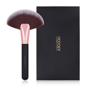 Docolor Fan Brush Finishing Powder Brush Multi-use Brush For Face and body Professional Highlighting Blush powder Bronzer Cheekbones Make Up Brushes