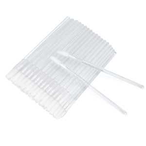 G2PLUS 200PCS Lip Gloss Applicators, Transparent Disposable Lip Brushes, Lipstick Gloss Wands Applicator Perfect Makeup Tool Kits