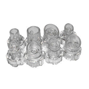 Elitzia Plastic Microderma Heads Facial Aqua Peel Tips Water Peeling Caps Facial Care Skin Cleaning Tool Beauty Machine Replacement Spare Parts 8pcs