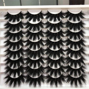 ALICROWN Dramatic Eyelashes Thick Mixed False Lashes Lightweight Handmade Soft Volume 16 Pairs Faux Mink Lashes Pack