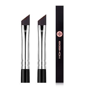 Eyeliner Brush Fine Angled - PRO Precision Gel Eye Liner Makeup Brush -Ultra Thin Slanted Flat Angle - Premium Cruelty Free Synthetic Bristles (E835