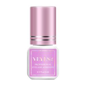 VEYES INC Eyelash Extension Glue - 0.5-1 Sec Drying (0.17fl.oz / 5ml)/Up to 8 Weeks Retention/Black Adhesive Salon Use for Lash Tech