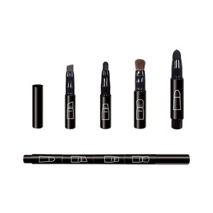 Liasun 4 In 1 Exquisite Multi-function Makeup Brushes Funny Combination Design - Blush Brush, Eyeshadow Brush, Angled Brow Brush,Blending Brush For W