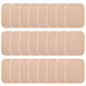 25 Pcs Women's Square Soft Makeup Beauty Eye Face Foundation Blender Facial Smooth Powder Puff Cosmetics Blush Applicators Sponges Use for Dry and We