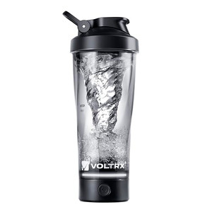 VOLTRX VortexBoost Electric Shaker Bottle, USB C Rechargeable Protein Shake Mixer, Shaker Cups for Protein Shakes and Meal Replacement Shakes, BPA-Fr