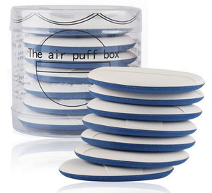 1Box(7PCS) Wet and Dry Dual-Use Air Cushion BB CC Cream Sponge Puff Foundation Makeup Blender Blending Beauty Sponge Flawless for Liquid Creams and P