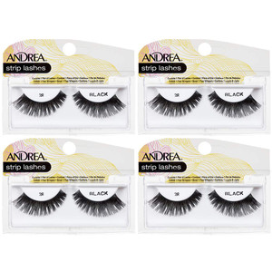 Andrea False Lashes Style 28 - Black 4 pairs