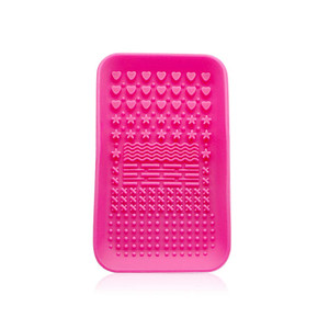 KINGZHUO Makeup Brush Cleaner Pad Cosmetic Brush Cleaning Mat Portable Washing Tool Scrubber Brush Cleansing Pad Makeup Cleaning Mat