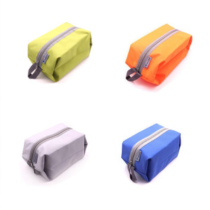 Tumecos 4 Pack Large Waterproof Portable Travel Organizer Toiletry Dopp Kit, Space Saving Shoe Bag Pouch