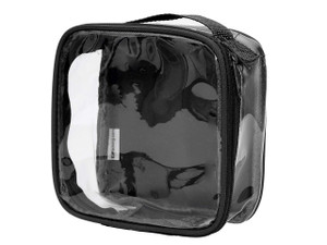 EzPacking Clear TSA Approved 3-1-1 Travel Toiletry Bag for Carry On/Quart Size Transparent Liquids Pouch for Airport Security/Reusable See Through Vi