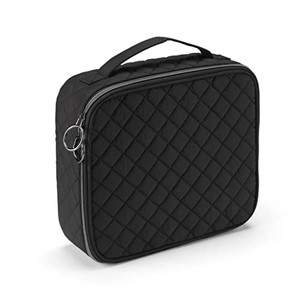 ScUnci by Conair Makeup Beauty Case, Makeup Train Case, Makeup Bag, Travel Organizer for Women, Black