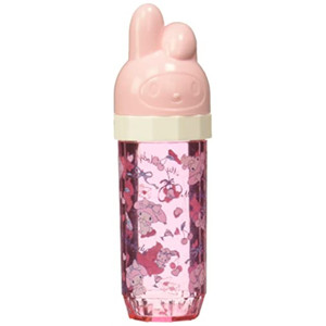 Sanrio My Melody Portable Cotton Swab Case 3.2×10.4cm Makeup Travel Cases (Fluffy)