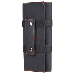 PERFEHAIR Hair Stylist Scissor Holder Pouch Cases for Hairdressers, Salon Tools Holster Bag, Soft Fabric Roll-Up Organiser