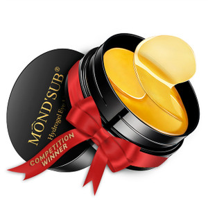 LEB BEST 3 Under Eye Patches - 30 Pairs of 24K Gold Eye Masks for Puffy Eyes, Dark Circles & Wrinkles - Collagen & Hyaluronic Acid for Hydrating Skin