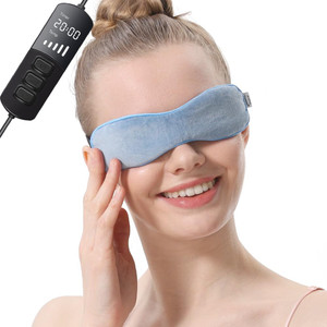 Aroma Season Heated Eye Mask for Dry Eyes, Warm Eye Compress with Flaxseed for MGD, Dry Eye Syndrome, Chalazion Blepharitis Stye Eye Treatment, Steam