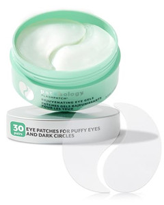 Patchology Rejuvenating Under Eye Gels - Hydrating Eye Mask w/Caffeine, Hydrolyzed Collagen & Centella Asiatica- Under Eye Patches For Dark Circles -