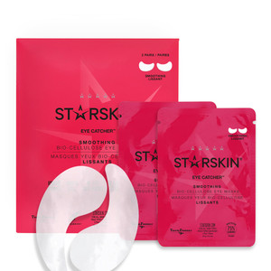 STARSKIN Eye Catcher 2 Pairs, Bio-Cellulose Under Eye Patches, for Dark Circles, Wrinkles, Eye Bags & Puffy Eyes, Brightening & Refining Under Eye Tr