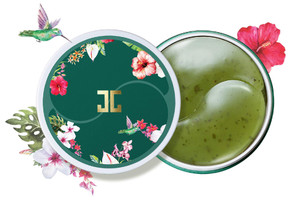 JAYJUN Green Tea Eye Gel Patches for Puffy Eyes, Hydrating & Cooling Under-Eye Care, 1.4g, 60 Patches
