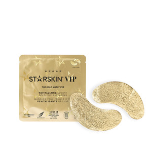 STARSKIN VIP Gold Mask Eye 5 Pack, Gold Undereye Mask Patches, Eye Masks for Puffy Eyes and Wrinkles, Revitalizing and Hydrating Eye Patches, For Dar