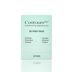 Contours Rx Eyelid Prep Pads, Eyelid Cleanser, Oil-Free Makeup Eye Cleaning Wipes  Exfoliate Scrub & Hydrate to Prepare Eyes for LIDS BY DESIGN Corr