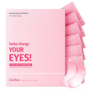 ZealSea Under Eye Patches for Puffy Eyes and Dark Circles, Collagen Under Eye Mask for Dark Circles and Puffiness, Travel Essentials, Eye Gel Pads fo