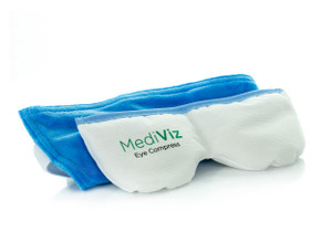 Warm Compress Eye Mask - Moist Heat Compress for Irritated Eyes and Eyelid Lumps and Bumps