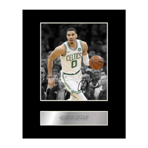 Jayson Tatum Print Signed Mounted Photo Display #01 Printed Autograph Picture Print