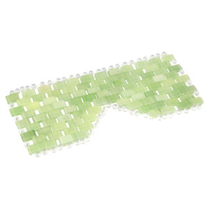 LazyGa Jade Eye Mask, Facial Cooling Mask with 100% Real Jade for Hot & Cold Therapy to Reduce Wrinkles, Puffiness, Migraines, and Anti-Aging