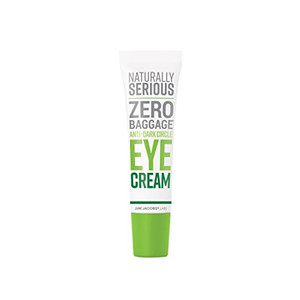 Naturally Serious | Zero Baggage Anti-Dark Circle Eye Cream, Eye Cream With Caffeine For Puffiness, Vegan Skincare, Cruelty-Free Skincare
