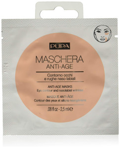 Pupa Milano Anti-Age Face Mask Eye Contours And Nasolabial Wrinkle - Intensive Treatment Patches - Smooth And Minimise The Expression Lines - Suitabl