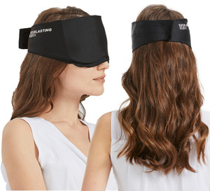 Everlasting Ice RX Cooling Eye Mask for Puffiness - Gel Eye Mask Reusable - Eye Ice Pack for Migraines, Sinus Pain, Sore Eyes & Face Ice Pack Therapy