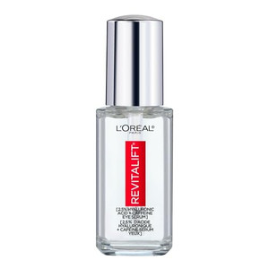 L'Oreal Paris Revitalift Derm Intensives Hyaluronic Acid + Caffeine Hydrating Eye Serum, 0.67 Fl. Oz.