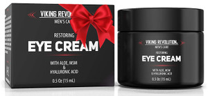 Viking Revolution Men's Eye Cream - Natural Anti-Aging, Dark Circle Treatment, Reduces Puffiness & Crowsfeet - 6ml