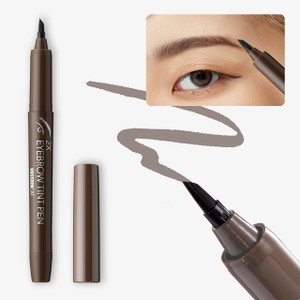 Long-lasting, Waterproof Tattoo Tint, Creates Natural Looking Brows, Super Soft Applicator | PASSIONCAT 2X Eyebrow Tint (No.1 Dark Brown)