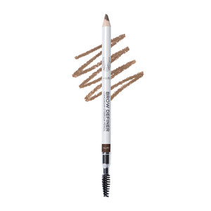 True + Luscious Brow Definer Pencil | Pomade and Powder Combo with Organic Castor Oil | Fills Shapes Eyebrows Waterproof Long-Lasting Vegan Cruelty-F