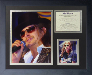 Legends Never Die "Kid Rock Framed Photo Collage, 11 x 14-Inch, (16290U)
