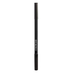 Colorbar Just Smoky Eye Pencil - Eyeliner Pencil with Built-in Smudger - Waterproof Formula - Matte Finish - 001 Just Black - 0.04 oz