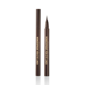 BOM COSMETICS Wonderproof Pen Eyeliner #02 Wonder Brown 0.6g liquid eyeliner with thin tip for a clear coloration, water & oil proof, paraben free, s