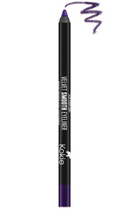 Kokie Cosmetics Waterproof Velvet Smooth Eyeliner Pencil, Eggplant, 0.042 Ounce