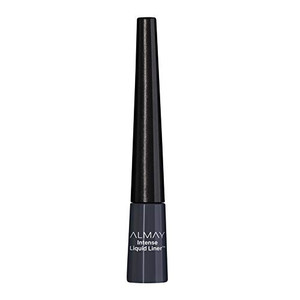 Almay Intense Liquid Eyeliner, Waterproof and Longwearing, Hypoallergenic, Cruelty Free, -Fragrance Free, Ophthalmologist Tested, 223 Black Pearl, 0.