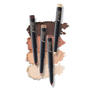 Xtreme Lashes Glideshadow Long Lasting Eyeshadow Stick Matte Neutrals Quad Collection, Chocolate, Sienna, Caramel, Nude, Lightweight Cream to Powder