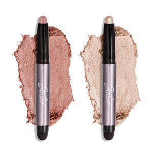 Julep Eyeshadow 101 Crème-to-Powder Waterproof Shadow Stick Duo  Long-Lasting, Crease-Proof, Easy Appy with Built-in Smudger - Pearl & Rose Shimmer