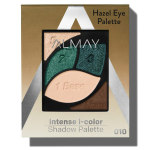 Almay Eyeshadow Palette, Longlasting Eye Makeup, Primer Enriched with Antioxidant Vitamin E, Hypoallergenic, 030 Hazel Eyes, 0.1 Oz