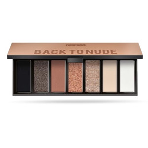 Pupa Milano Make Up Stories Eyeshadow Palette 001 Back To Nude - 7-Shade Shadow Collection with Matte, Satin, and Metallic Color Options - High Pigme